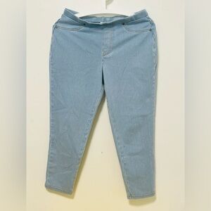 Style & Co. Blue Ankle Cropped Jeans